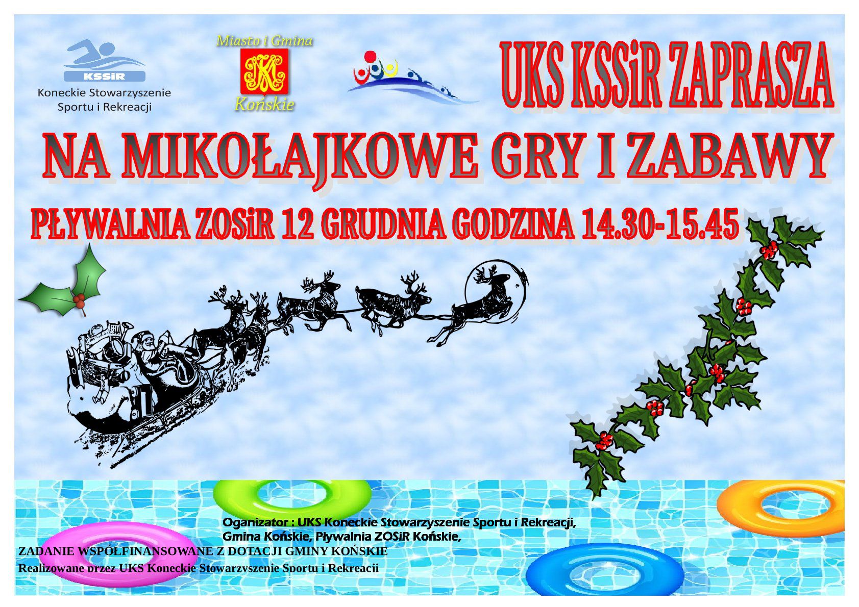 Gry i zabawy w wodzie w piątek. Wstęp wolny