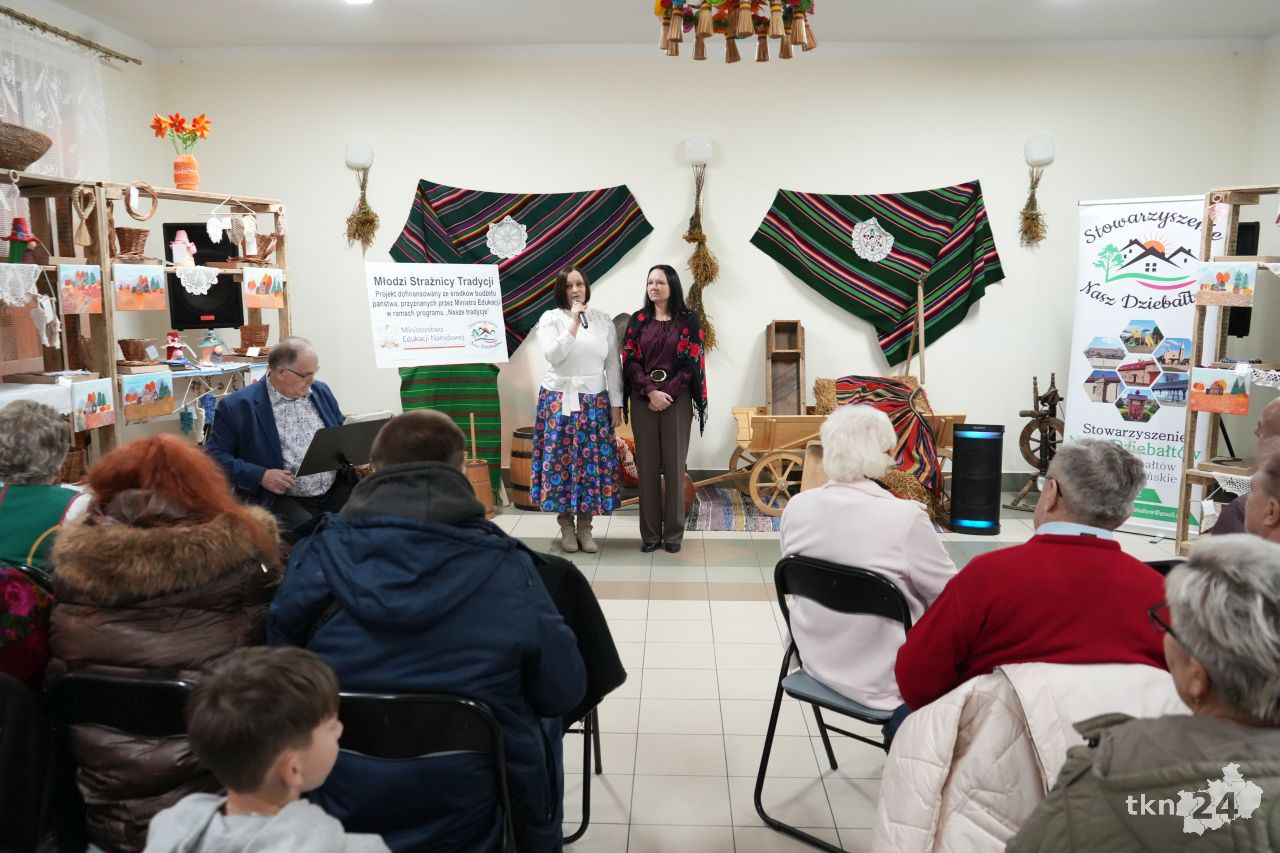 Młodzi Strażnicy Tradycji zaprezentowali rękodzieła w Dziebałtowie [wideo, zdjęcia]