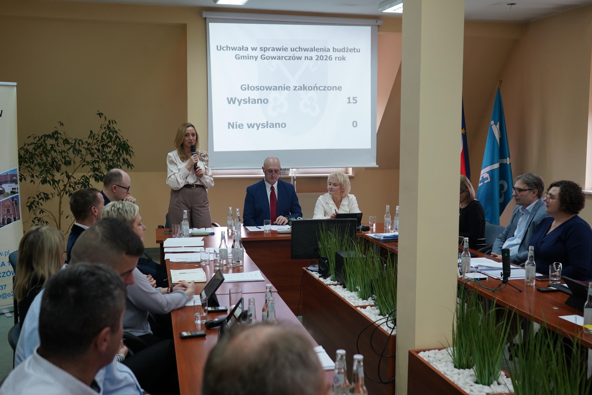 Budżet Gowarczowa przegłosowany jednogłośnie