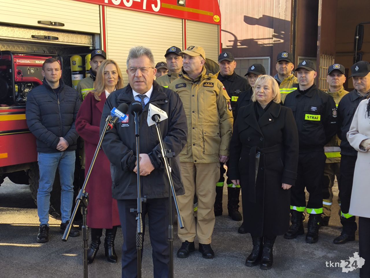 Sprzęt dla Gowarczowa z Programu Ochrony Ludności i Obrony Cywilnej [wideo, zdjęcia]