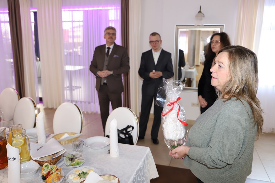 Uczestnicy i pracownicy PŚDS w Stąporkowie spotkali się przy wigilijnym stole [zdjęcia]