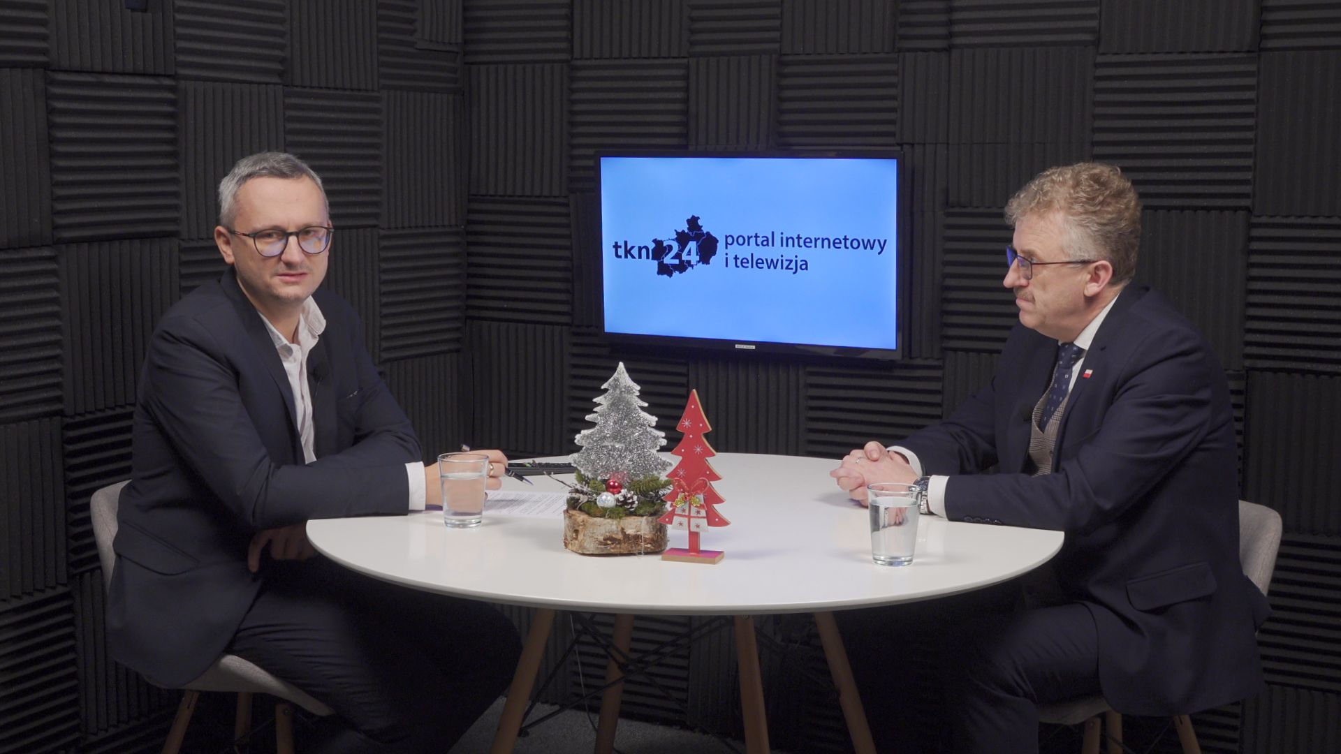 Gość Informacji: Podsumowanie roku ze starostą Grzegorzem Piecem