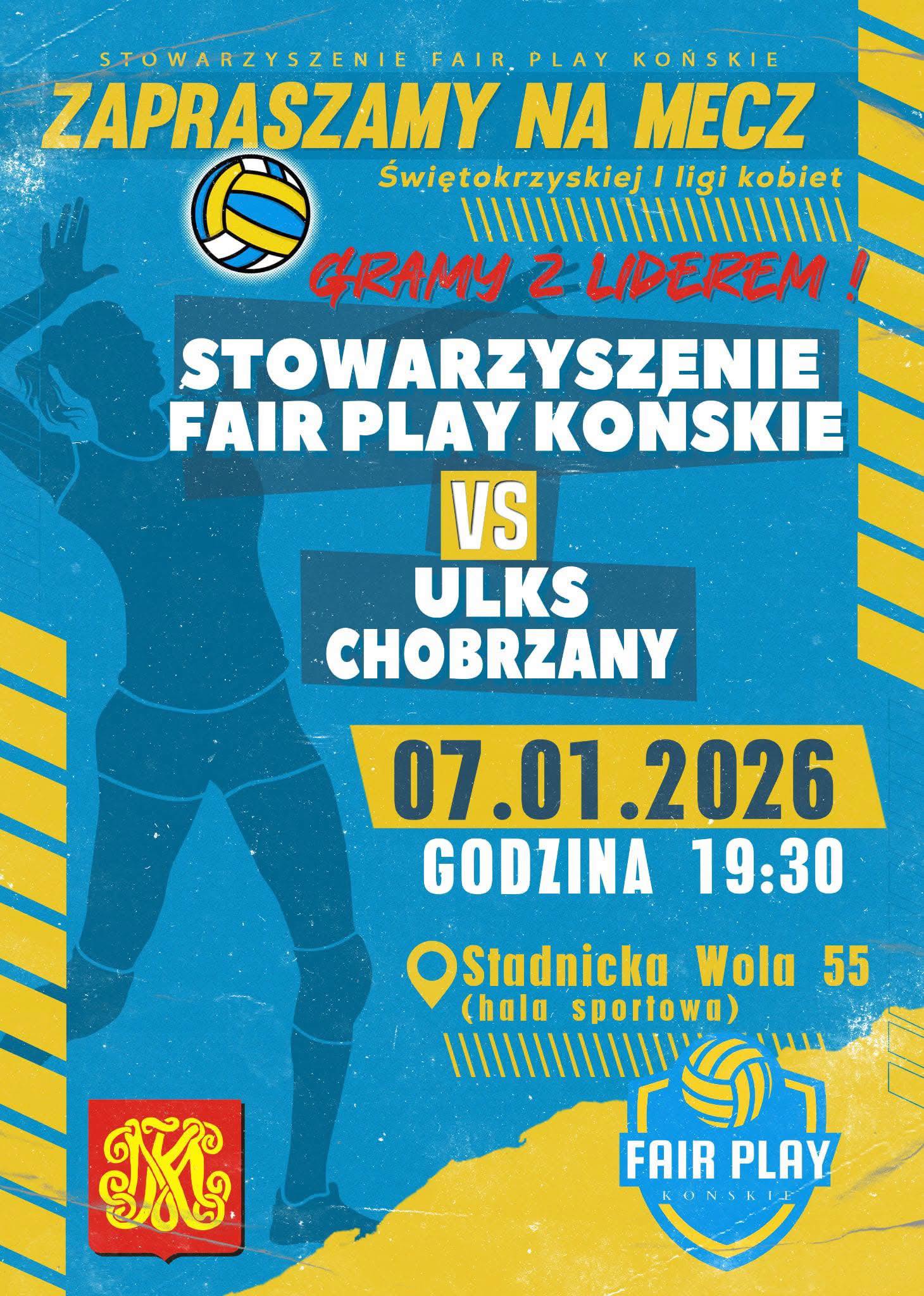 Koneckie siatkarki w środę grają z liderem!