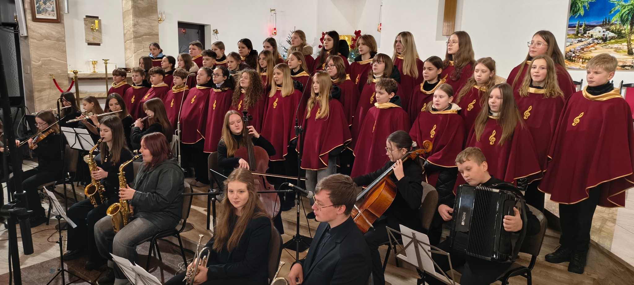 Piękne kolędowanie ze Szkołą Muzyczną. Zobaczcie ten koncert! [wideo, zdjęcia]