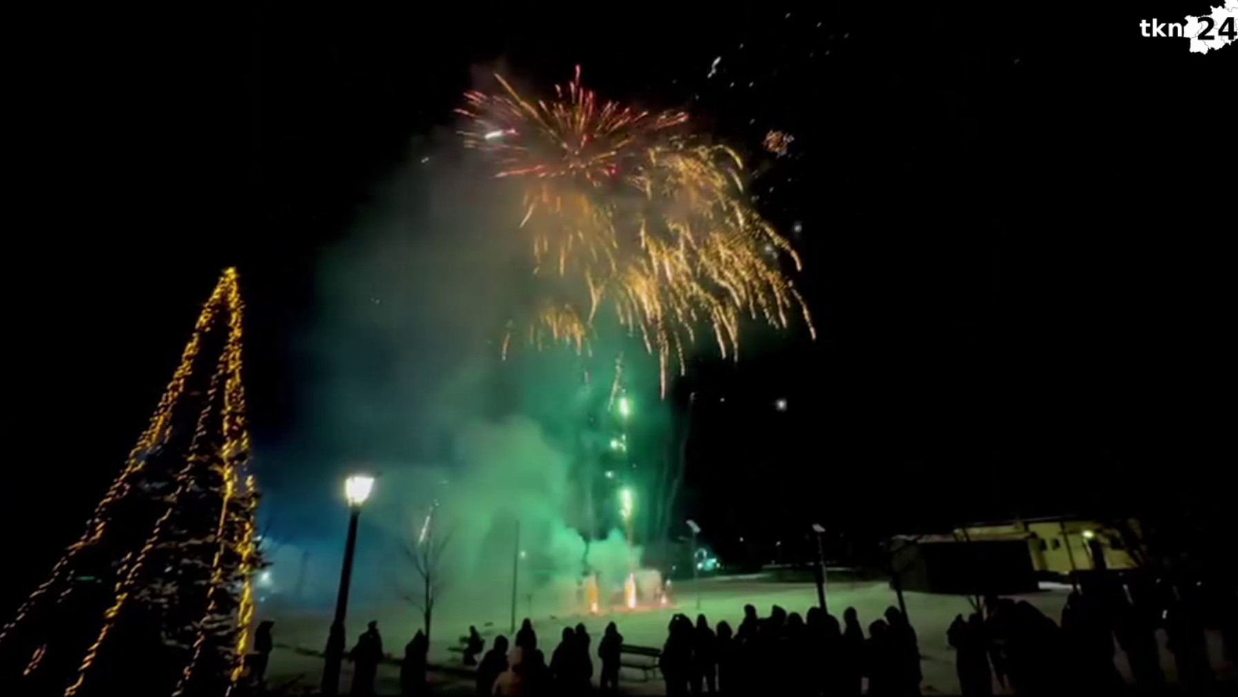 Zobaczcie jak gmina Fałków powitała 2026 rok [wideo, zdjęcia]