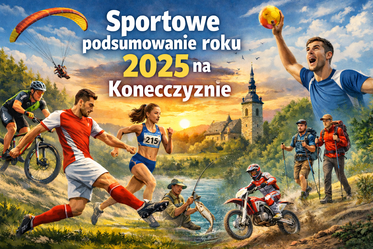 Sportowe podsumowanie roku 2025 na Konecczyźnie