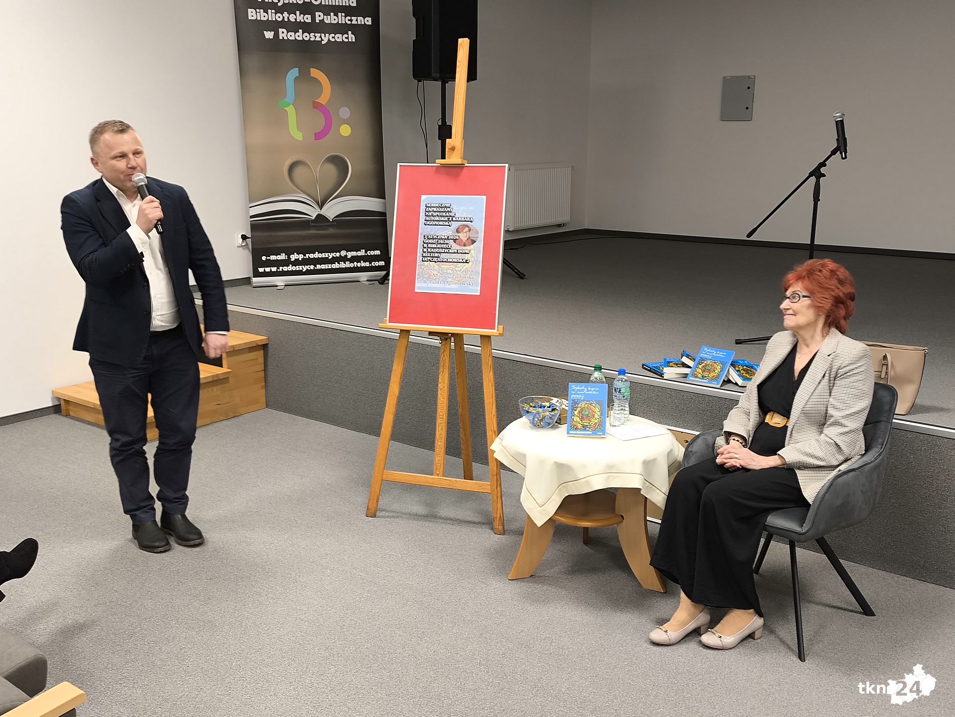 Lokalna poetka na start Domu Kultury. Spotkanie autorskie z Barbarą Ogonowską [wideo, zdjęcia]