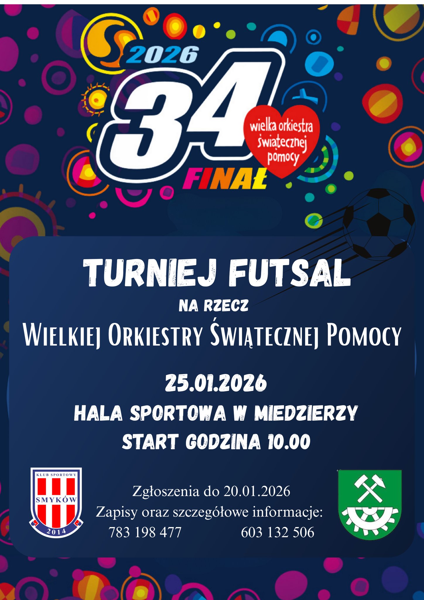 WOŚP na sportowo wybrzmi w Miedzierzy. Drużyny mogą się zgłaszać!