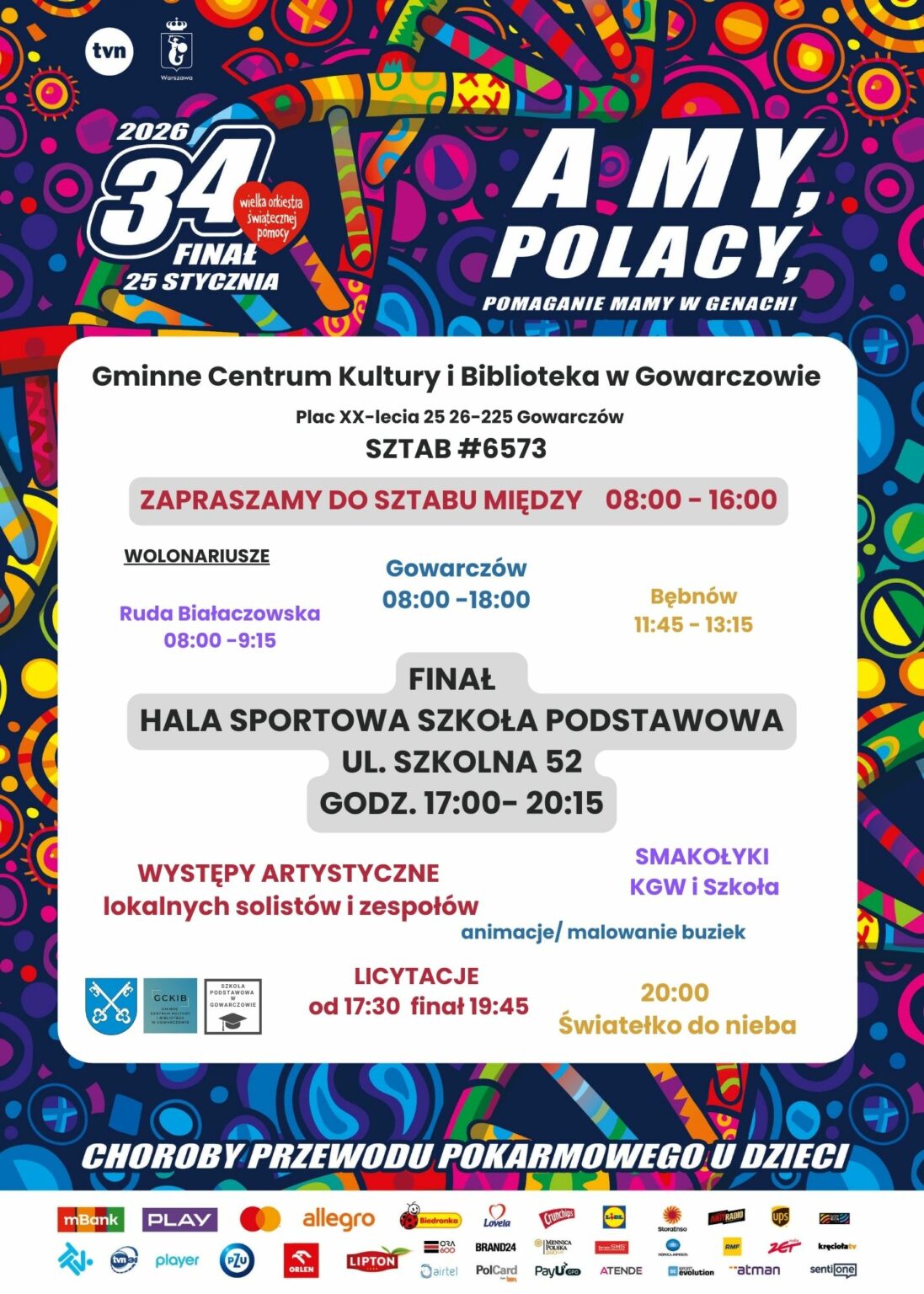 Gowarczów stroi się do grania z Wielką Orkiestrą Świątecznej Pomocy [wideo]