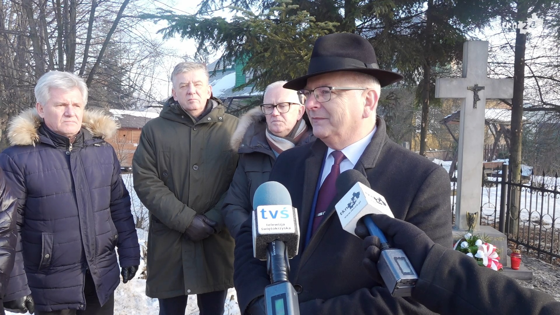 Władze gminy Końskie upamiętniły 163. Rocznicę Powstania Styczniowego [wideo, zdjęcia]