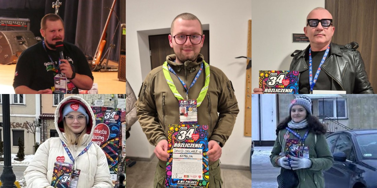 Oni zebrali najwięcej. Poznajcie najskuteczniejszych wolontariuszy WOŚP w powiecie koneckim